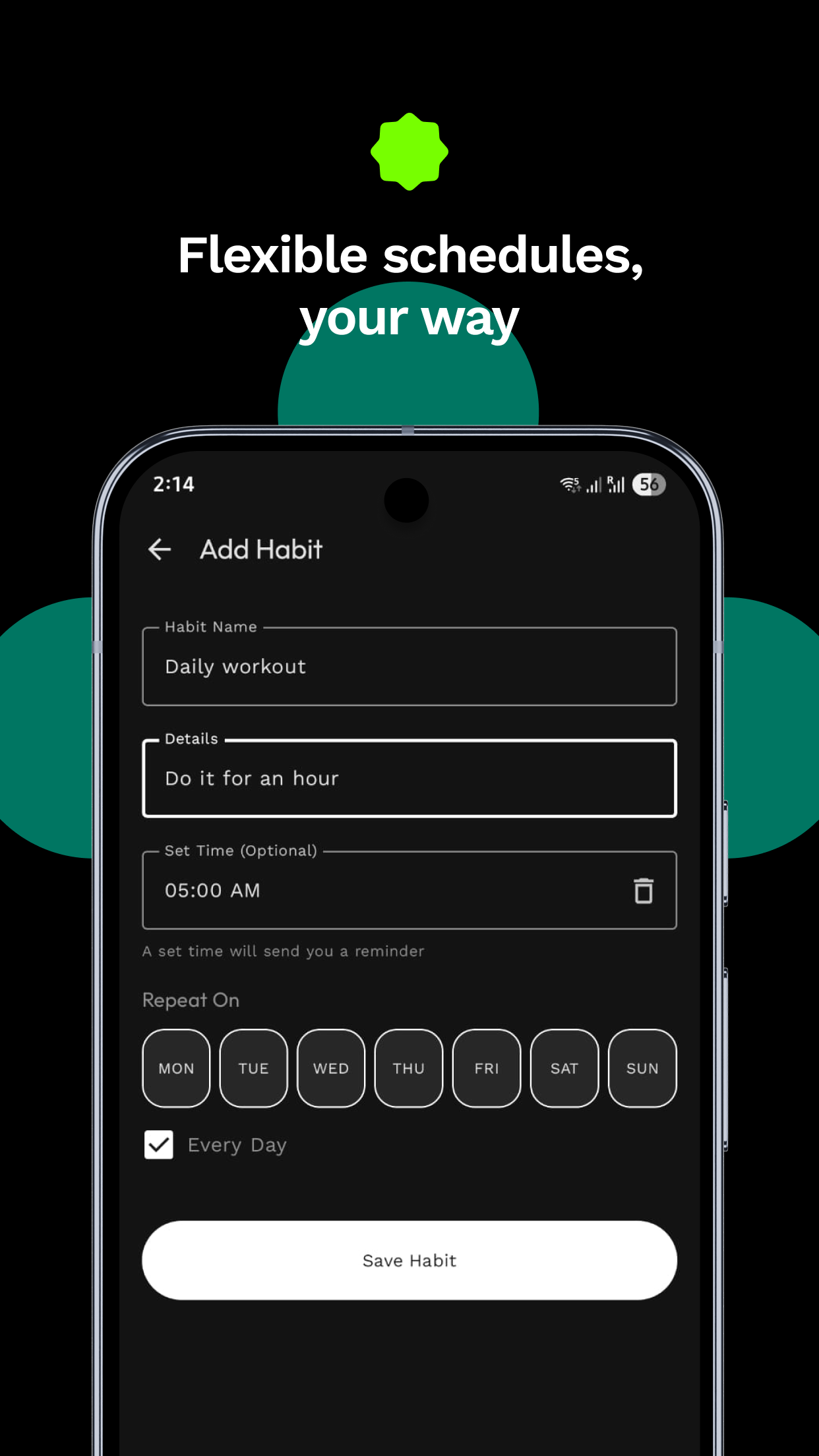 looplog — flexible schedules, your way